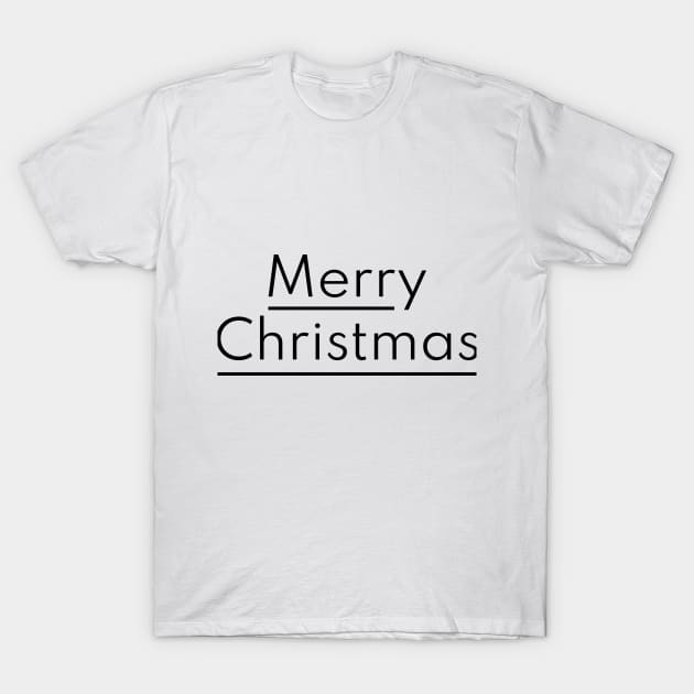 Merry Christmas T-Shirt by dblaiya